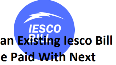 Can Existing Iesco Bill Be Paid With Next Month