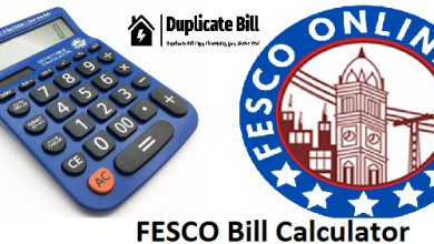 FESCO Bill Calculator