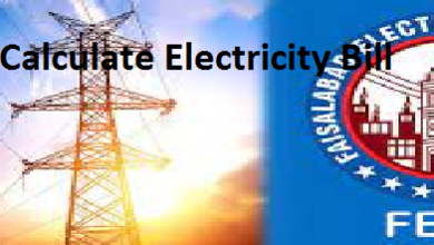 How To Calculate Electricity Bill Fesco