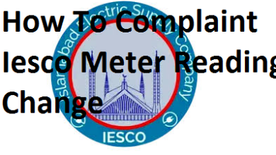 How To Complaint Iesco Meter Reading Change