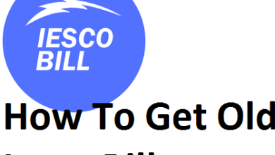 How To Get Old Iesco Bills