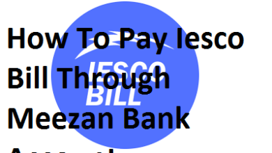 How To Pay Iesco Bill Through Meezan Bank Account