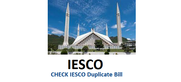 IESCO Duplicate Bill