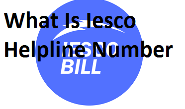 What Is Iesco Helpline Number