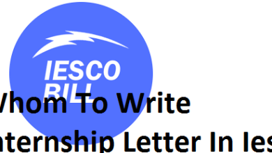 Whom To Write Internship Letter In Iesco Main Office
